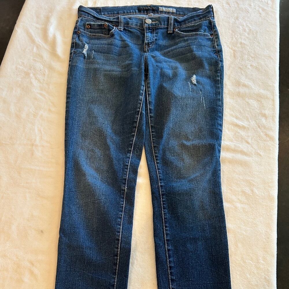 Aeropostale Skinny Jeans Medium Distressed Details Size 8
